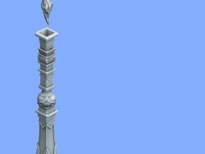 immortal flow taiwan - column 04 3D Model