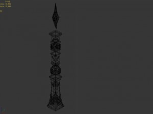immortal flow taiwan - column 04 3D Model