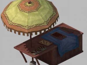 snack shop - sugar hooper shop 01 Modelo 3D