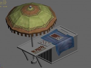 snack shop - sugar hooper shop 01 Modelo 3D