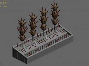snack shop - candy hoo shop 02 3D Model