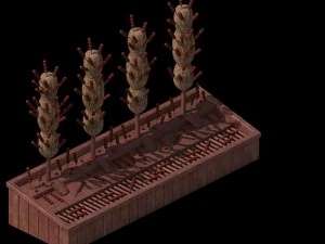 snack shop - candy hoo shop 02 3D Model