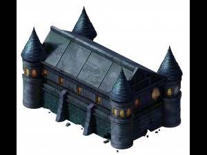 evil creatures - walls 01 3D Model