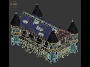 evil creatures - walls 01 3D Модель