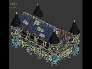 evil creatures - walls 01 3D Model