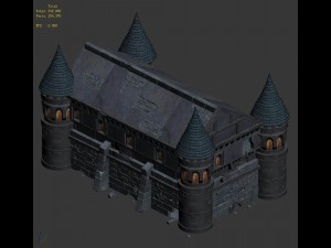 evil creatures - walls 01 3D Модель