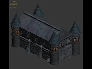 evil creatures - walls 01 3D Model