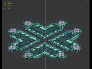 evil creature - ground parquet 01 Modelo 3D