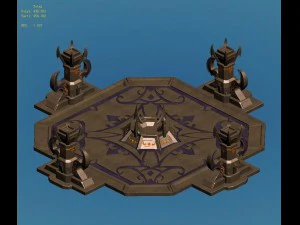 evil creatures - altar 04 3D Model
