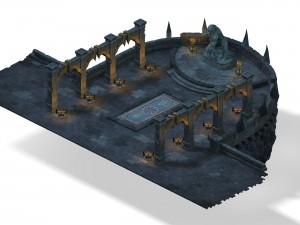 evil creatures - werewolf boss 3D Model