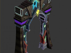 evil creature - shimen 02 3D Model