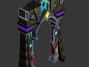 evil creature - shimen 02 3D Model