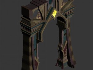 evil creature - shimen 02 3D Model