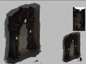 evil creature - shimen 02 3D Model