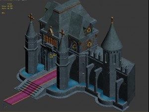 evil creatures - city gate 07 3D Model