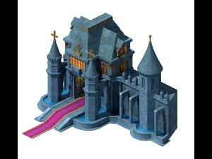 evil creatures - city gate 07 3D Model