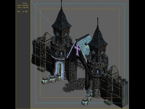 evil creatures - gates 08 3D 모델