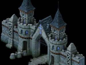evil creatures - gates 08 3D 모델