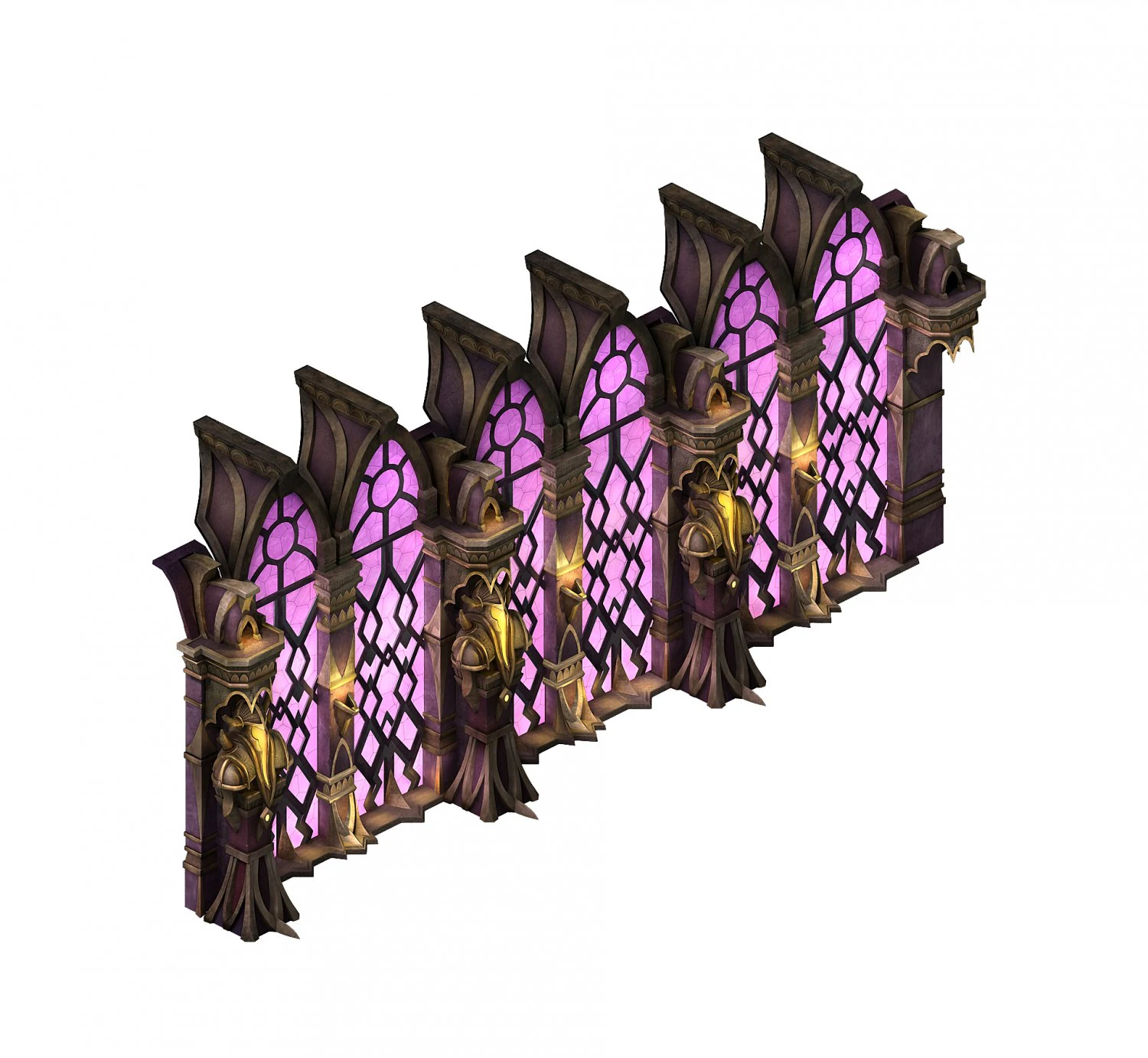 evil creatures - windows 01 3D Model .c4d .max .obj .3ds .fbx .stl .blend 