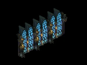 evil creatures - windows 02 3D Model