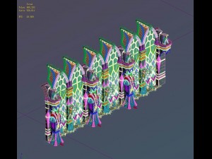 evil creatures - windows 03 3Dモデル