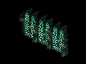 evil creatures - windows 03 3D Модель