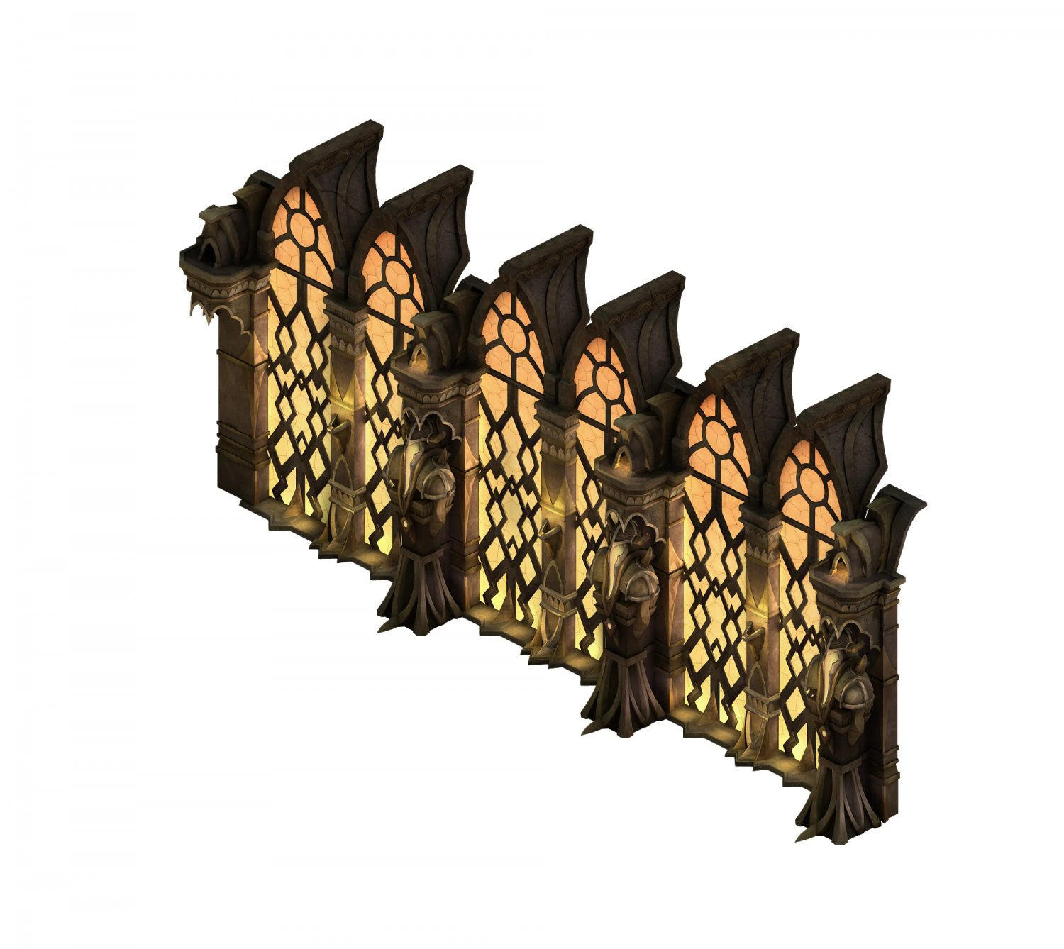 evil creatures - windows 04 3D Model .c4d .max .obj .3ds .fbx .stl .blend 