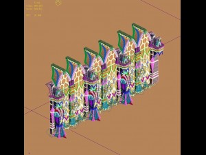 evil creatures - windows 04 3D मॉडल