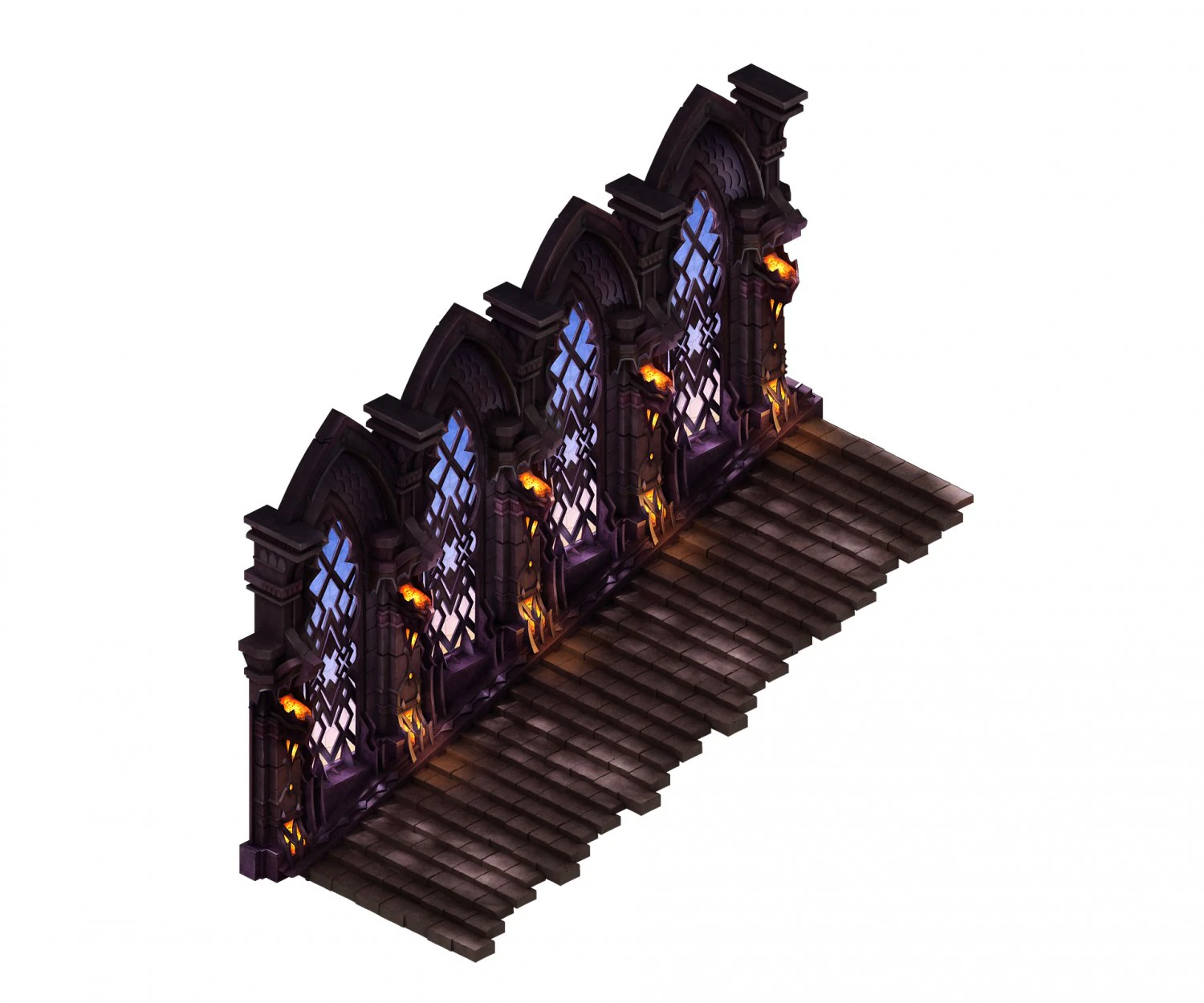 evil creatures - windows 05 3D Model .c4d .max .obj .3ds .fbx .stl .blend 