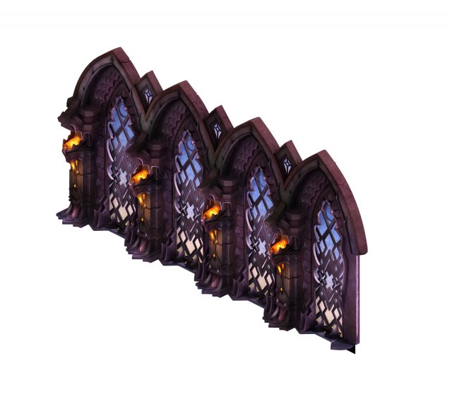 evil creatures - windows 06 Model 3D .c4d .max .obj .3ds .fbx .stl .blend