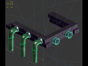 evil creatures - base 01 3D Model