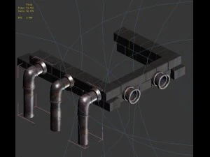 evil creatures - base 01 3D Model