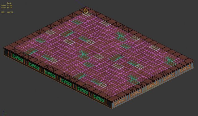 evil creatures - floor 01 3D Модель .c4d .max .obj .3ds .fbx .stl .blend 