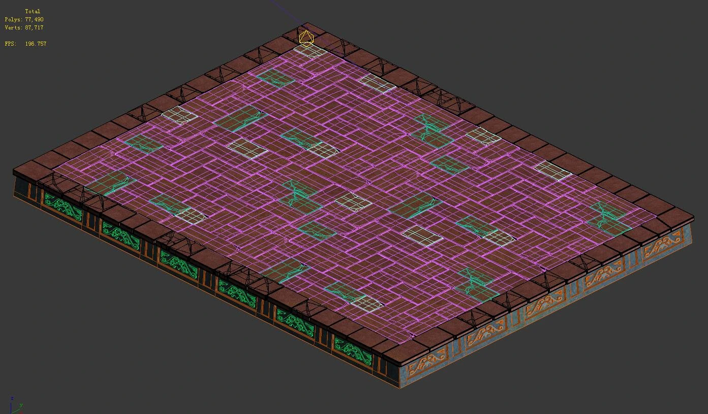 evil creatures - floor 01 3D Model .c4d .max .obj .3ds .fbx .stl .blend 