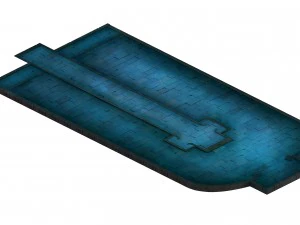 makhluk jahat - lantai 15 Model 3D