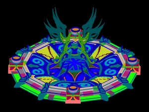 evil creatures - altar center 01 3D 모델