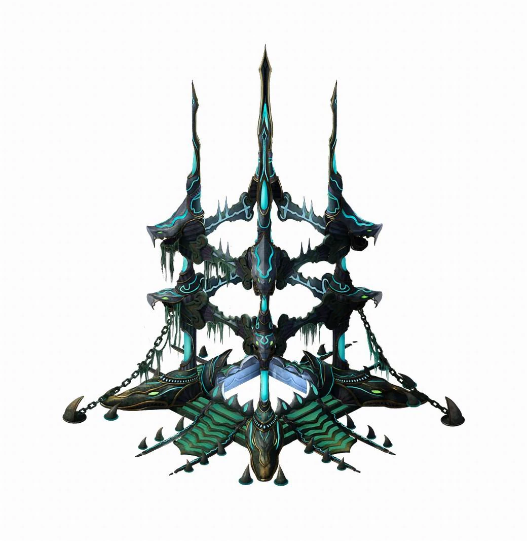 evil creature - altar state tree 3D Model .c4d .max .obj .3ds .fbx .stl .blend 