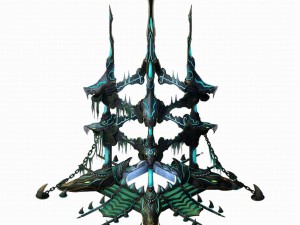 evil creature - altar state tree 3D मॉडल