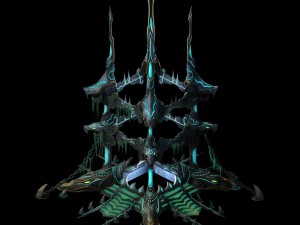 evil creature - altar state tree Model 3D