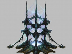 evil creature - altar state tree Model 3D
