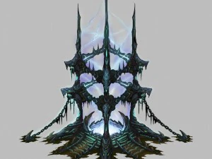 evil creature - altar state tree 3D Model
