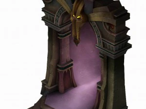 злые существа - Шимен 01 3D Модель