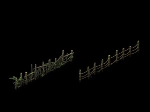 new village - fences 3D Model