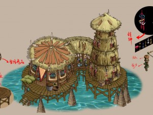 the original tribe - water cabin 02 Modelo 3D