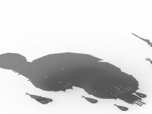the original tribe - water cabin 02 Modelo 3D