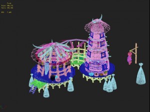 the original tribe - water cabin 02 Modelo 3D