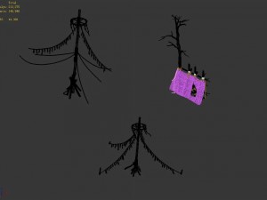 the original tribe - tent - ribbon 01 Model 3D