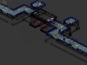 war - broken city gate 3D 模型