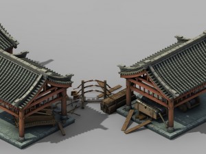 war corps - crossbow square department 01 3D Model