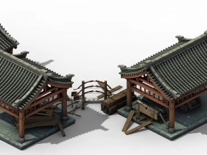 war corps - crossbow square department 01 3D Model